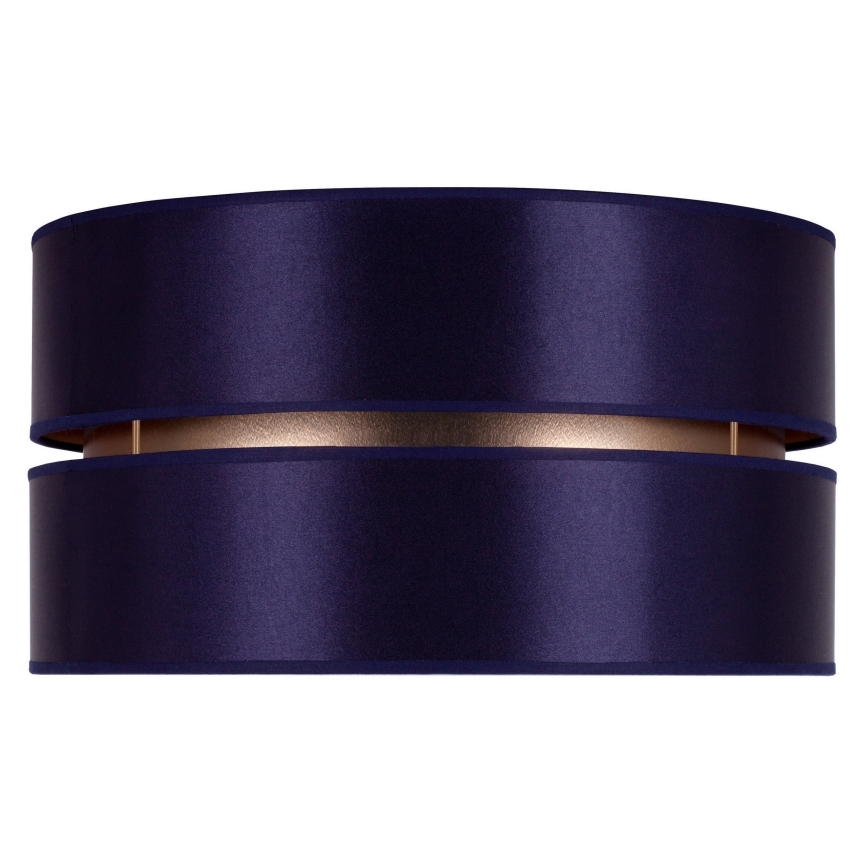 Duolla - Plafoniera DUO 1xE27/15W/230V diametro 40 cm blu/oro