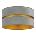 Duolla - Plafoniera DUO 1xE27/15W/230V diametro 40 cm luce verde/oro