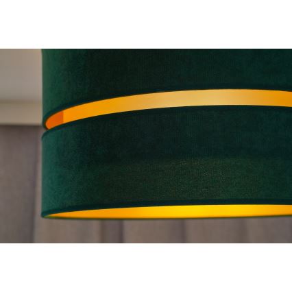 Duolla - Plafoniera DUO 1xE27/40W/230V diametro 40 cm verde/oro