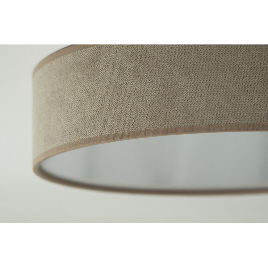 Duolla - Plafoniera LED CORTINA LED/26W/230V diametro 30 cm 4000K marrone