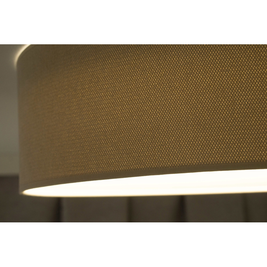 Duolla - Plafoniera LED CORTINA LED/26W/230V diametro 45 cm 4000K beige