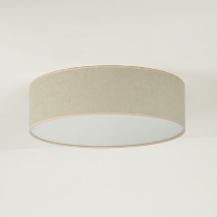 Duolla - Plafoniera LED CORTINA LED/26W/230V diametro 45 cm 4000K beige