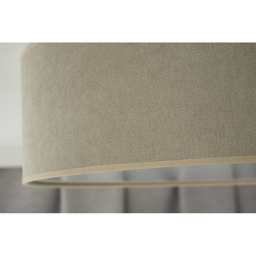 Duolla - Plafoniera LED CORTINA LED/26W/230V diametro 45 cm 4000K beige