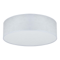 Duolla - Plafoniera LED CORTINA LED/26W/230V diametro 45 cm 4000K grigio