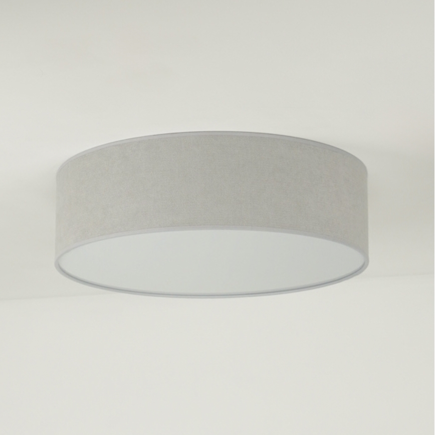 Duolla - Plafoniera LED CORTINA LED/26W/230V diametro 45 cm 4000K grigio