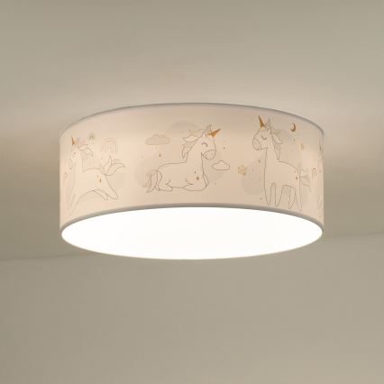 Duolla - Plafoniera LED per bambini CORTINA LED/26W/230V diametro 40 cm 4000K