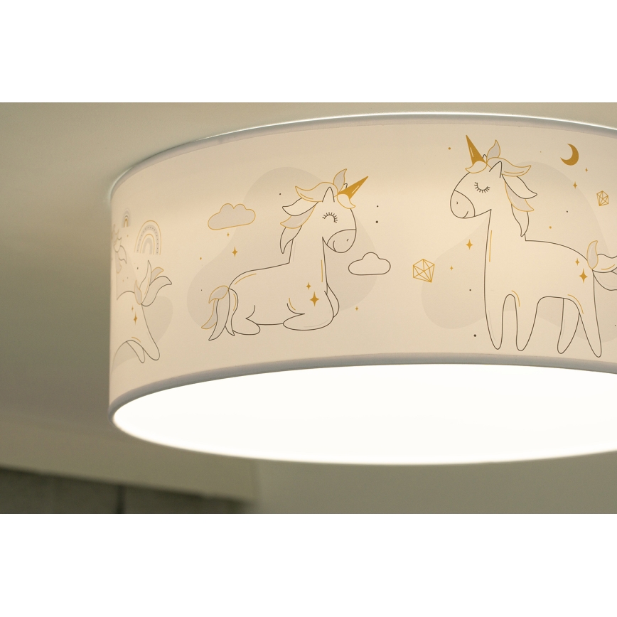 Duolla - Plafoniera LED per bambini CORTINA LED/26W/230V diametro 40 cm 4000K