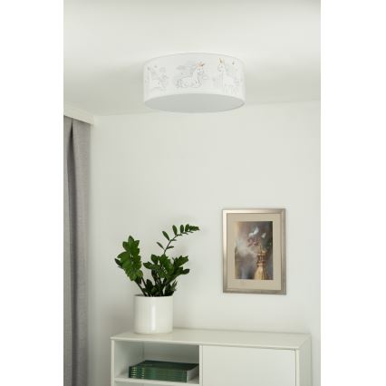 Duolla - Plafoniera LED per bambini CORTINA LED/26W/230V diametro 40 cm 4000K