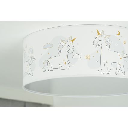 Duolla - Plafoniera LED per bambini CORTINA LED/26W/230V diametro 40 cm 4000K