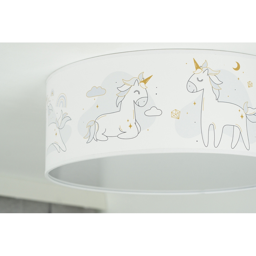 Duolla - Plafoniera LED per bambini CORTINA LED/26W/230V diametro 40 cm 4000K