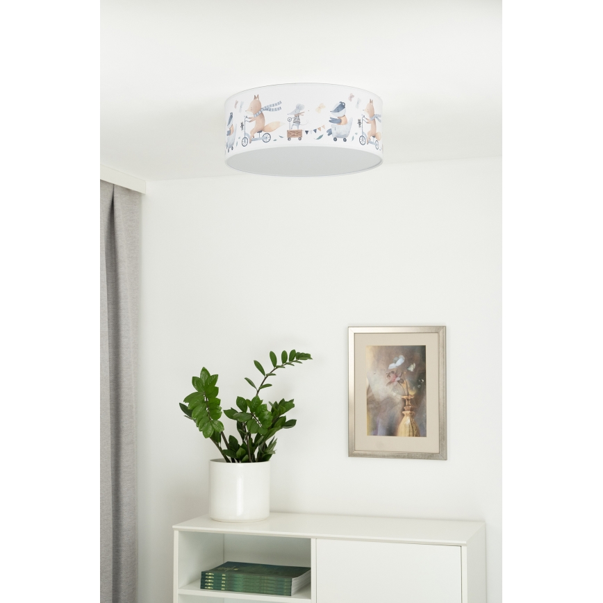 Duolla - Plafoniera LED per bambini CORTINA LED/26W/230V diametro 40 cm 4000K