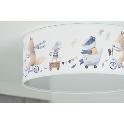 Duolla - Plafoniera LED per bambini CORTINA LED/26W/230V diametro 40 cm 4000K