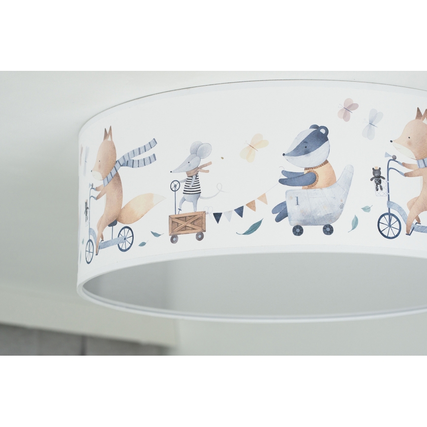 Duolla - Plafoniera LED per bambini CORTINA LED/26W/230V diametro 40 cm 4000K