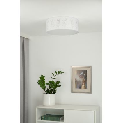 Duolla - Plafoniera LED per bambini CORTINA LED/26W/230V diametro 40 cm 4000K