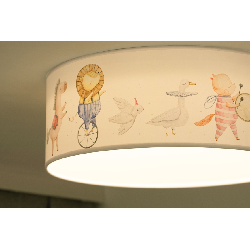 Duolla - Plafoniera LED per bambini CORTINA LED/26W/230V diametro 40 cm 4000K