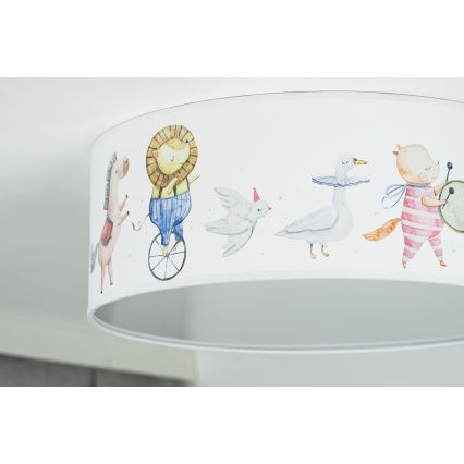 Duolla - Plafoniera LED per bambini CORTINA LED/26W/230V diametro 40 cm 4000K