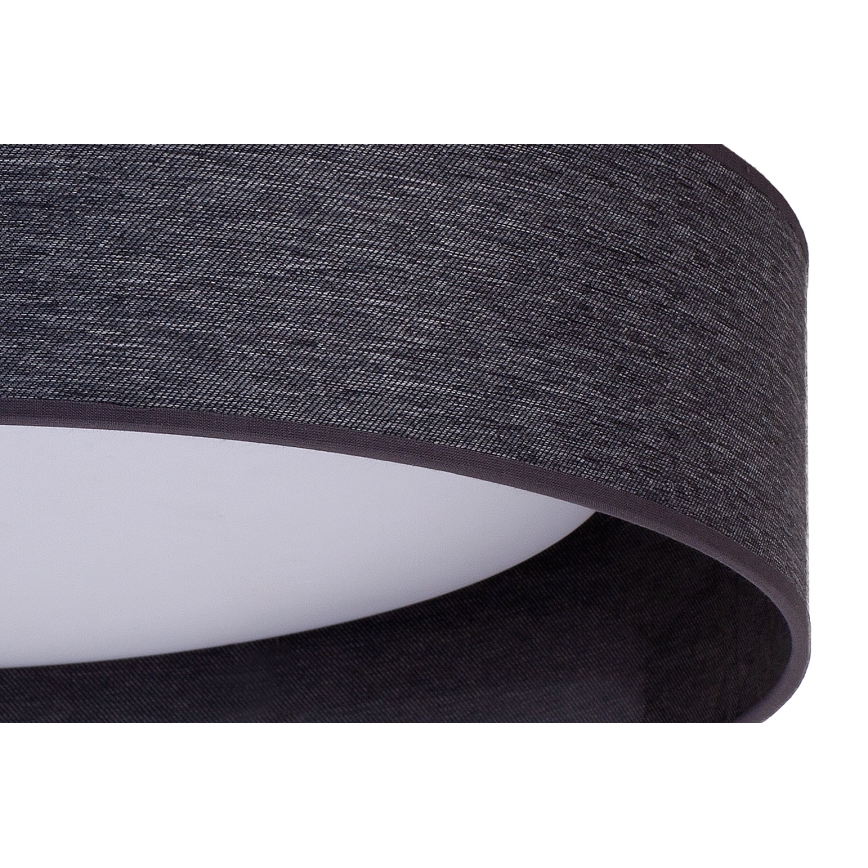Duolla - Plafoniera LED ROLLER LED/24W/230V diametro 45 cm antracite
