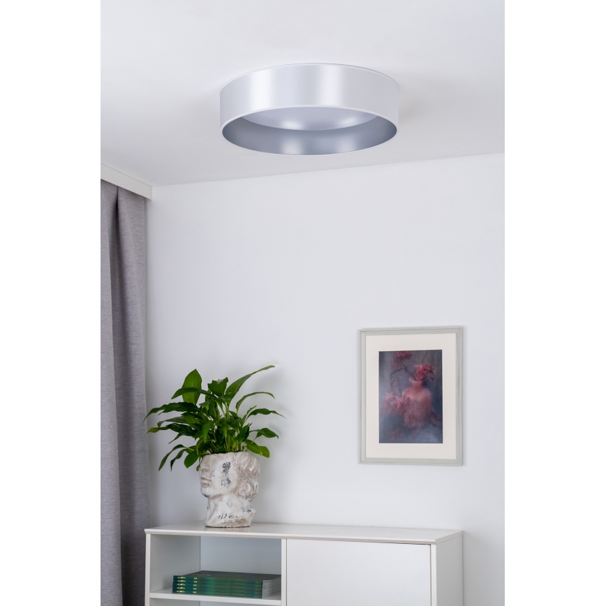 Duolla - Plafoniera LED ROLLER LED/24W/230V diametro 45 cm argento