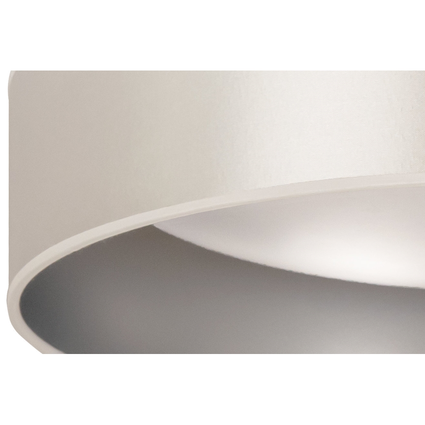 Duolla - Plafoniera LED ROLLER LED/24W/230V diametro 45 cm argento
