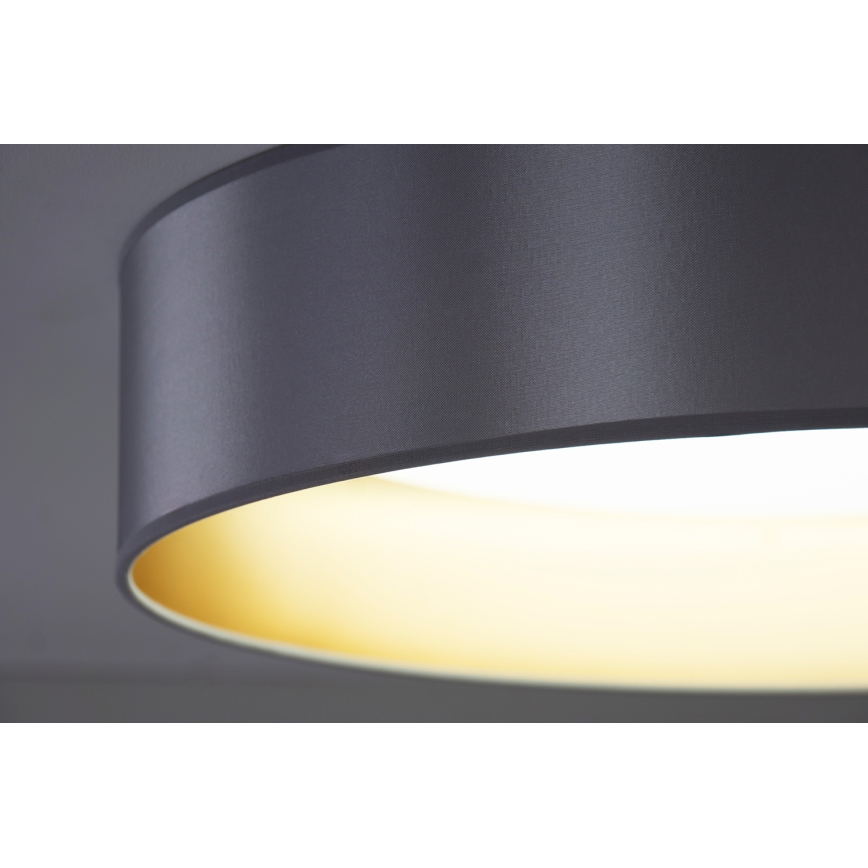 Duolla - Plafoniera LED ROLLER LED/24W/230V diametro 45 cm argento/oro