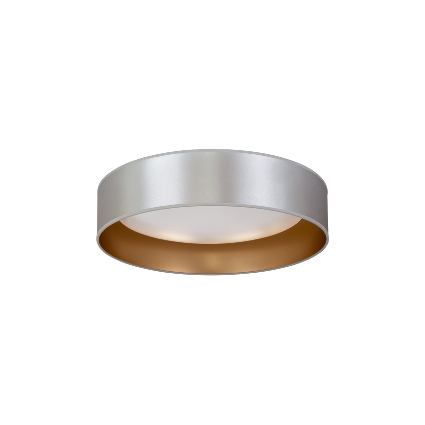 Duolla - Plafoniera LED ROLLER LED/24W/230V diametro 45 cm argento/oro