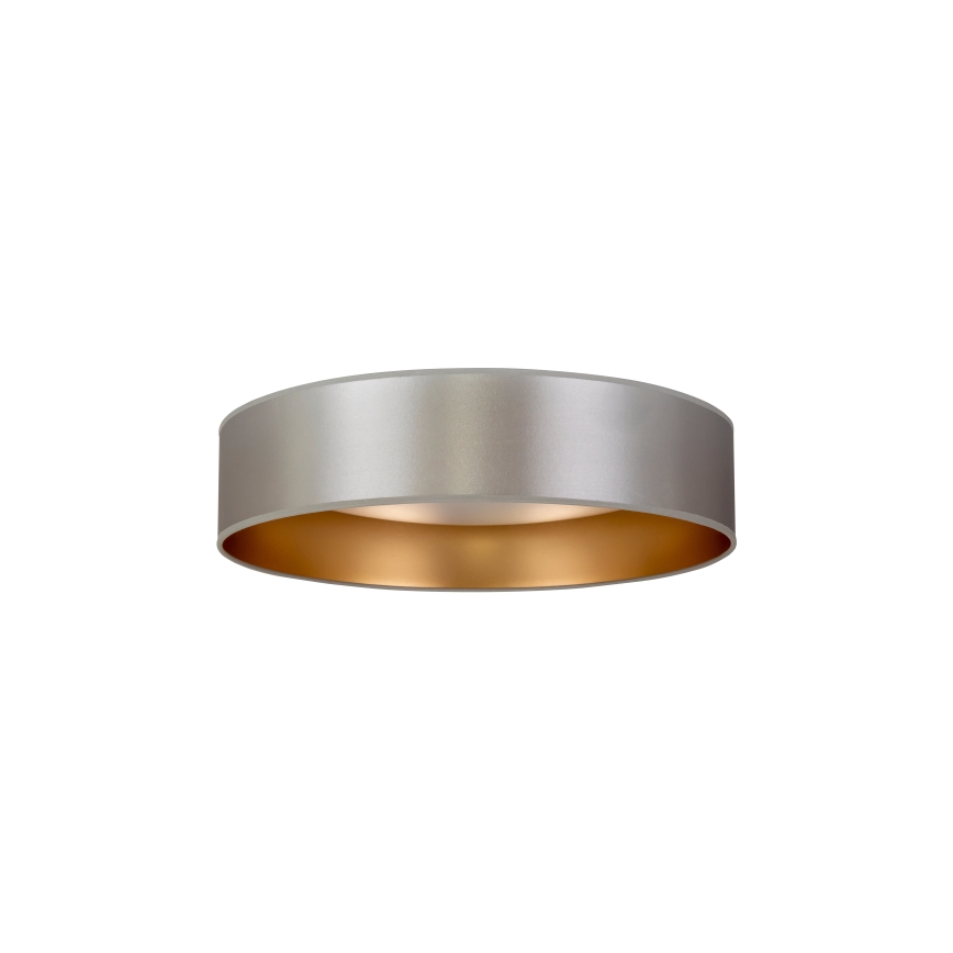 Duolla - Plafoniera LED ROLLER LED/24W/230V diametro 45 cm argento/oro