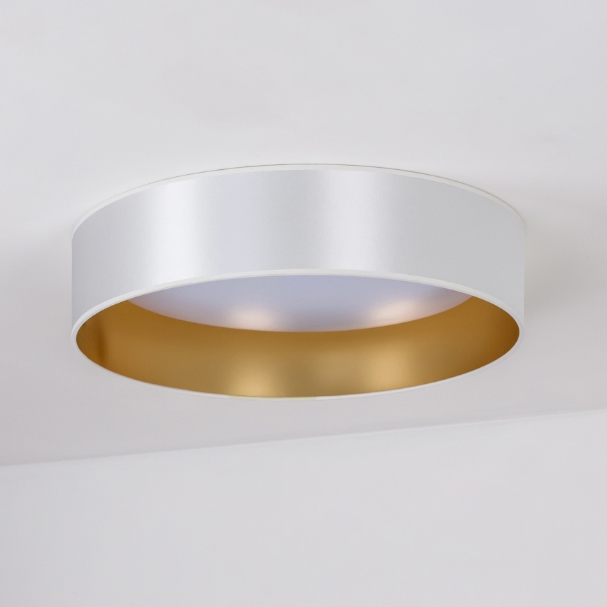 Duolla - Plafoniera LED ROLLER LED/24W/230V diametro 45 cm argento/oro