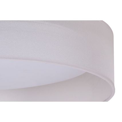 Duolla - Plafoniera LED ROLLER LED/24W/230V diametro 45 cm grigio chiaro