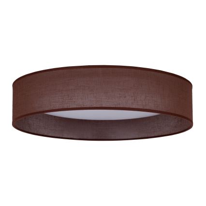 Duolla - Plafoniera LED ROLLER LED/24W/230V diametro 45 cm marrone scuro