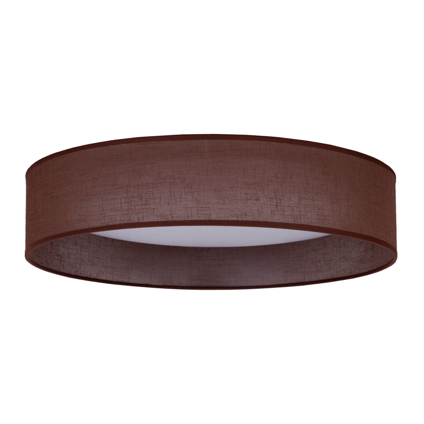 Duolla - Plafoniera LED ROLLER LED/24W/230V diametro 45 cm marrone scuro