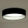 Duolla - Plafoniera LED ROLLER LED/24W/230V diametro 45 cm nero/argento