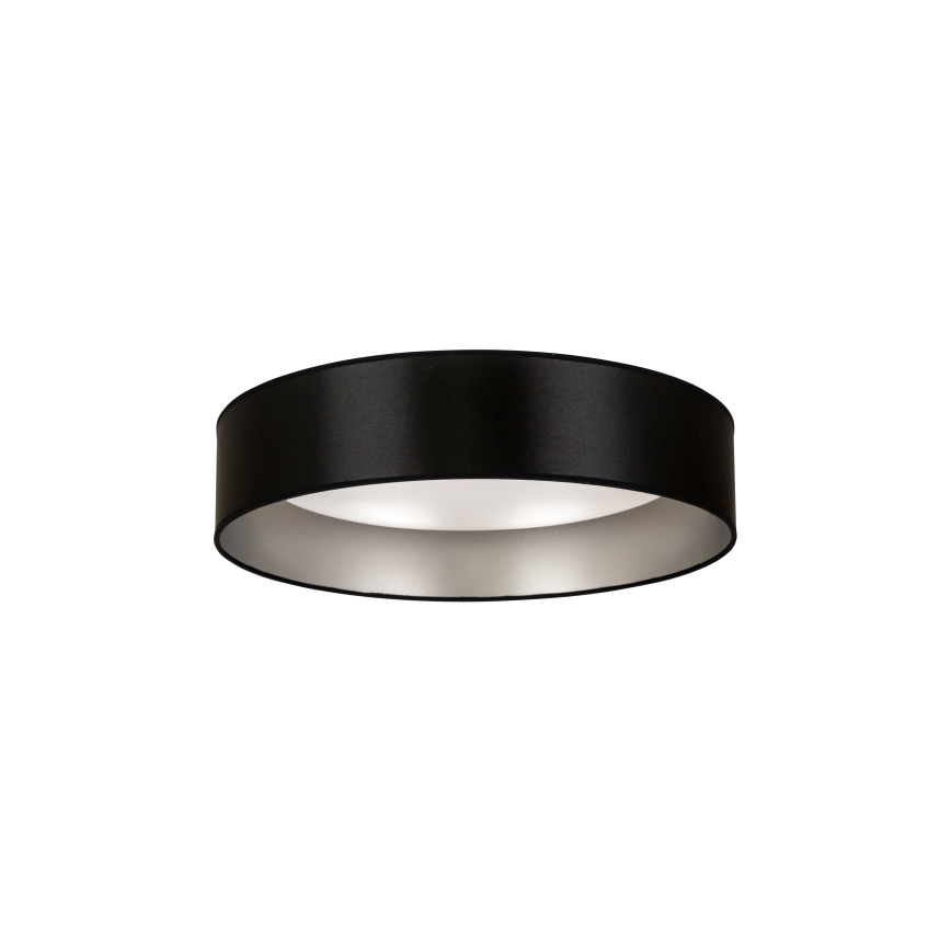 Duolla - Plafoniera LED ROLLER LED/24W/230V diametro 45 cm nero/argento