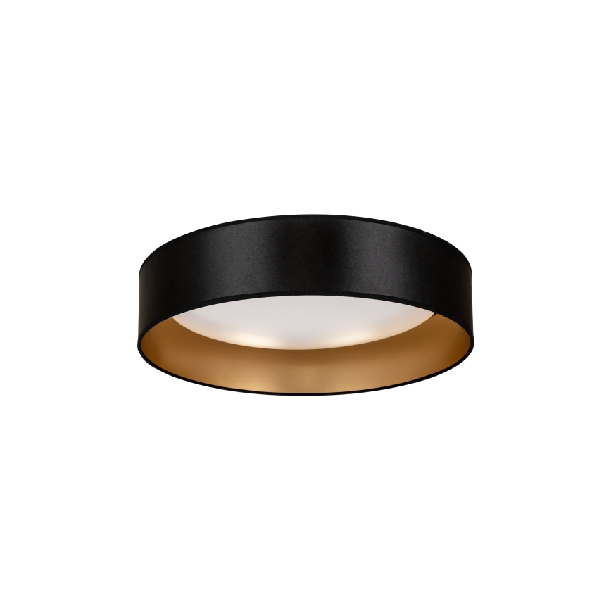 Duolla - Plafoniera LED ROLLER LED/24W/230V diametro 45 cm nero/oro