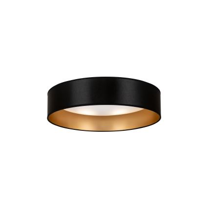 Duolla - Plafoniera LED ROLLER LED/24W/230V diametro 45 cm nero/oro