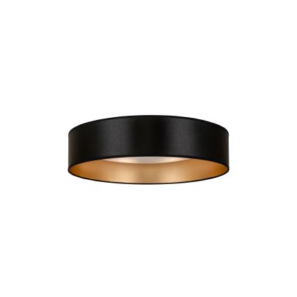 Duolla - Plafoniera LED ROLLER LED/24W/230V diametro 45 cm nero/oro