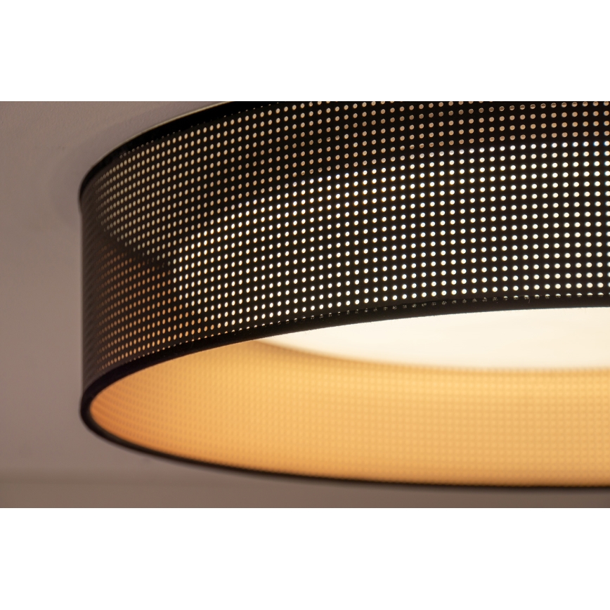 Duolla - Plafoniera LED ROLLER LED/24W/230V diametro 45 cm nero/rame