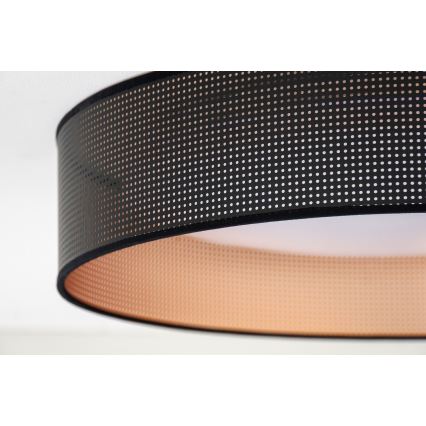 Duolla - Plafoniera LED ROLLER LED/24W/230V diametro 45 cm nero/rame