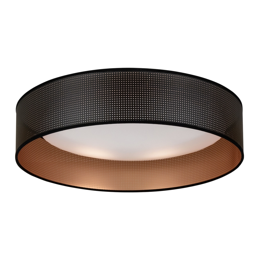 Duolla - Plafoniera LED ROLLER LED/24W/230V diametro 45 cm nero/rame