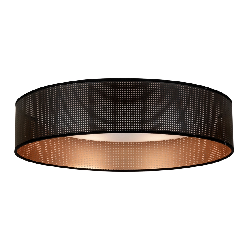 Duolla - Plafoniera LED ROLLER LED/24W/230V diametro 45 cm nero/rame
