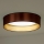Duolla - Plafoniera LED ROLLER LED/24W/230V diametro 45 cm rame/oro