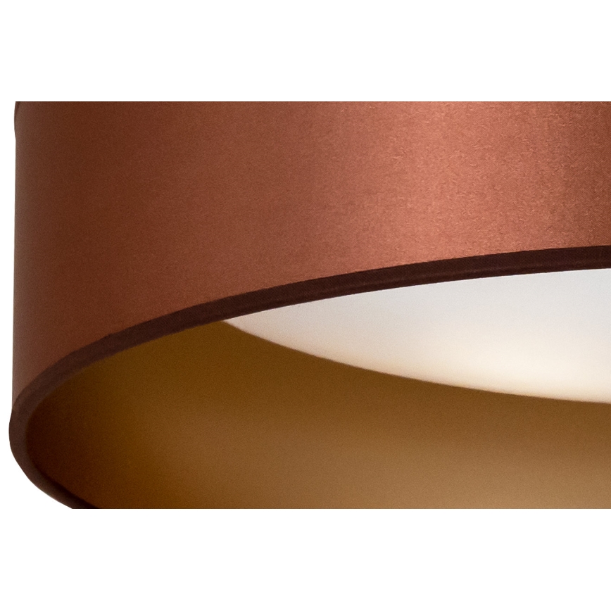Duolla - Plafoniera LED ROLLER LED/24W/230V diametro 45 cm rame/oro