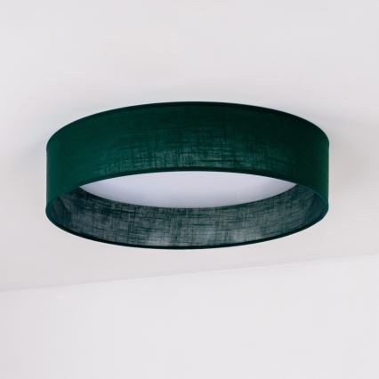 Duolla - Plafoniera LED ROLLER LED/24W/230V diametro 45 cm verde
