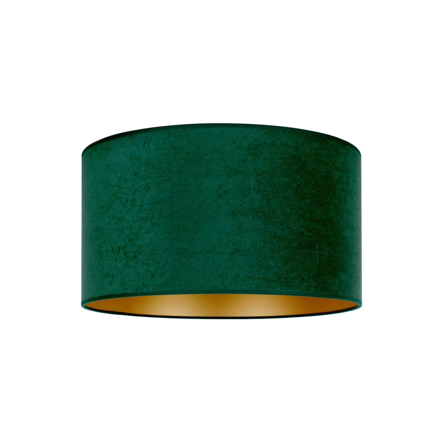 Duolla - Plafoniera ROLLER 1xE27/15W/230V d. 40 cm verde scuro/oro