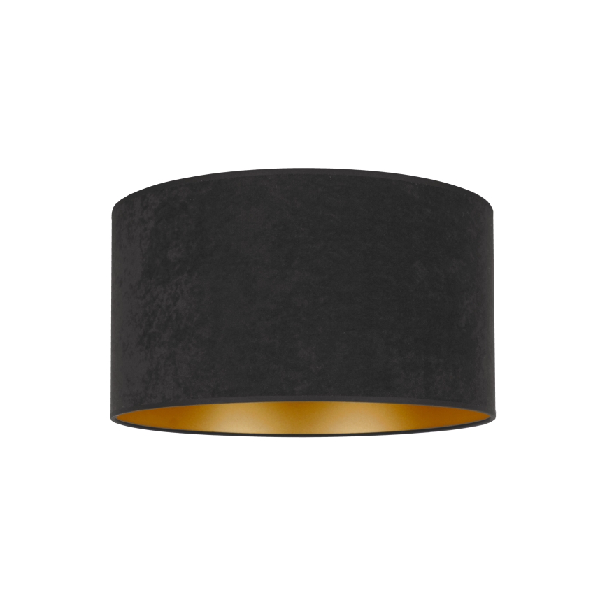 Duolla - Plafoniera ROLLER 1xE27/15W/230V diametro 40 cm nero/oro