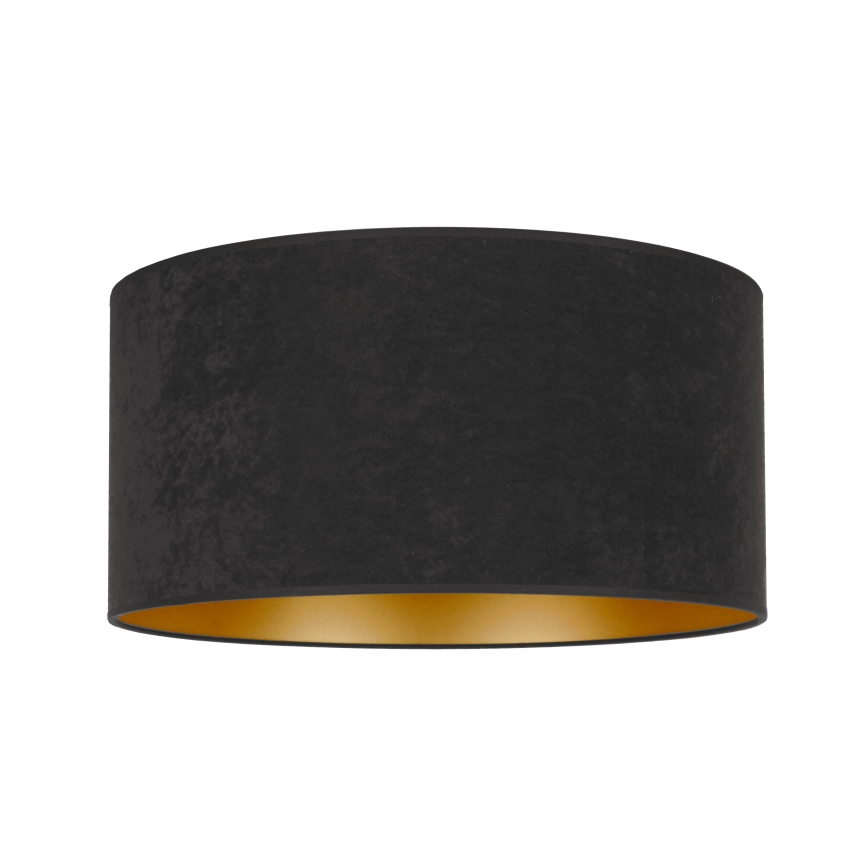 Duolla - Plafoniera ROLLER 3xE27/15W/230V diametro 60 cm nero/oro