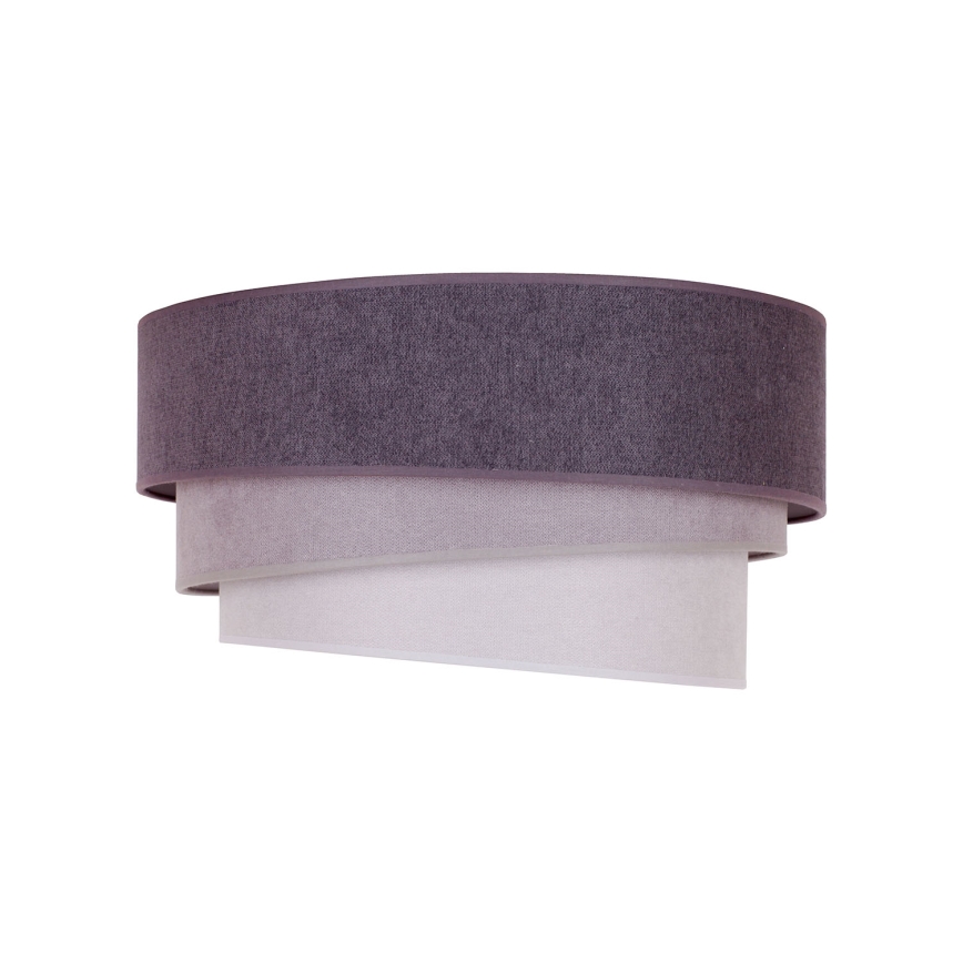 Duolla - Plafoniera TRIO 1xE27/15W/230V diametro 45 cm antracite/grigio/bianco