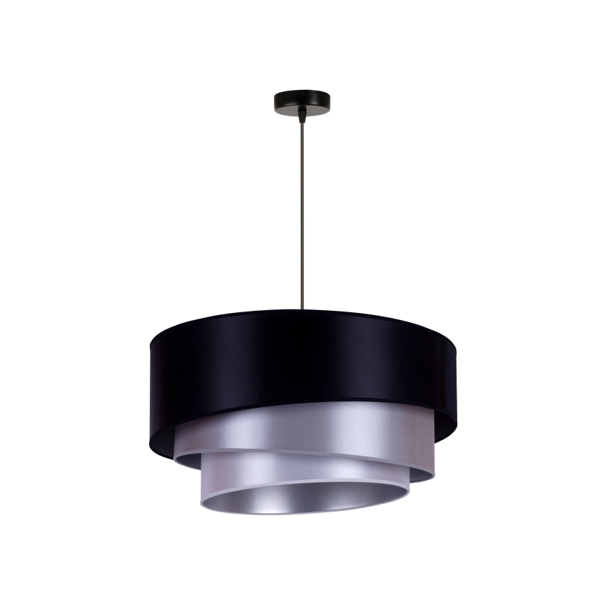 Duolla - Plafoniera TRIO 1xE27/15W/230V diametro 60 cm blu/argento