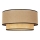 Duolla - Plafonnier BOHO 1xE27/15W/230V d. 45 cm beige/rotin