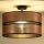 Duolla - Plafonnier COPPER SHINY 1xE27/15W/230V d. 40 cm cuivre/noir