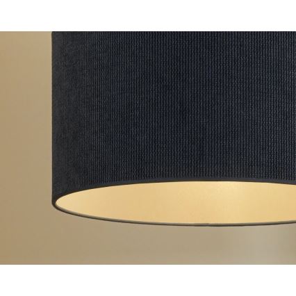Duolla - Plafonnier CORDUROY 1xE27/15W/230V d. 40 cm bleu foncé